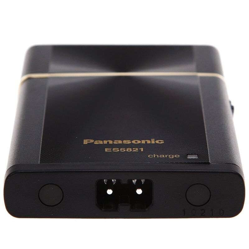松下(Panasonic) 电动剃须刀ES5821K卡片式金属外壳男士旅行出差超薄款充电式便携刮胡刀