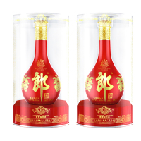 郎酒 红花郎 十五(15) 53度 500mL双瓶套 酱香型 白酒