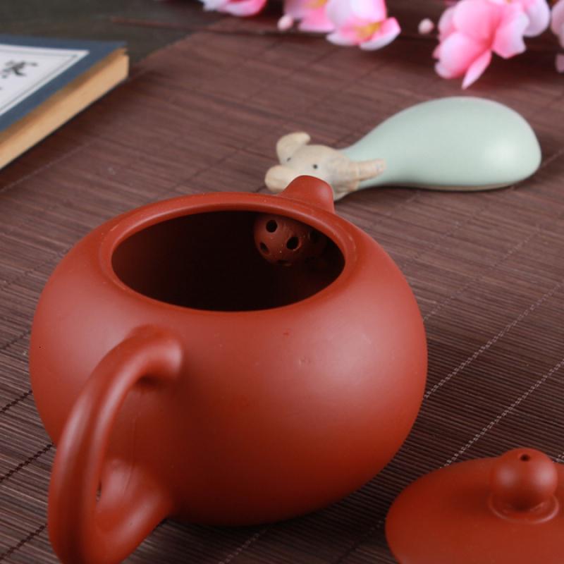 家柏饰(CORATED)紫砂壶 手工过滤花茶壶 西施壶 易泡壶大容量茶壶套装高清大图