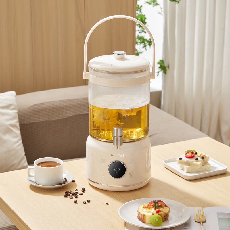 海牌(HAIPAI)液体加热器(养生壶)HP-Y30L 白色高清大图