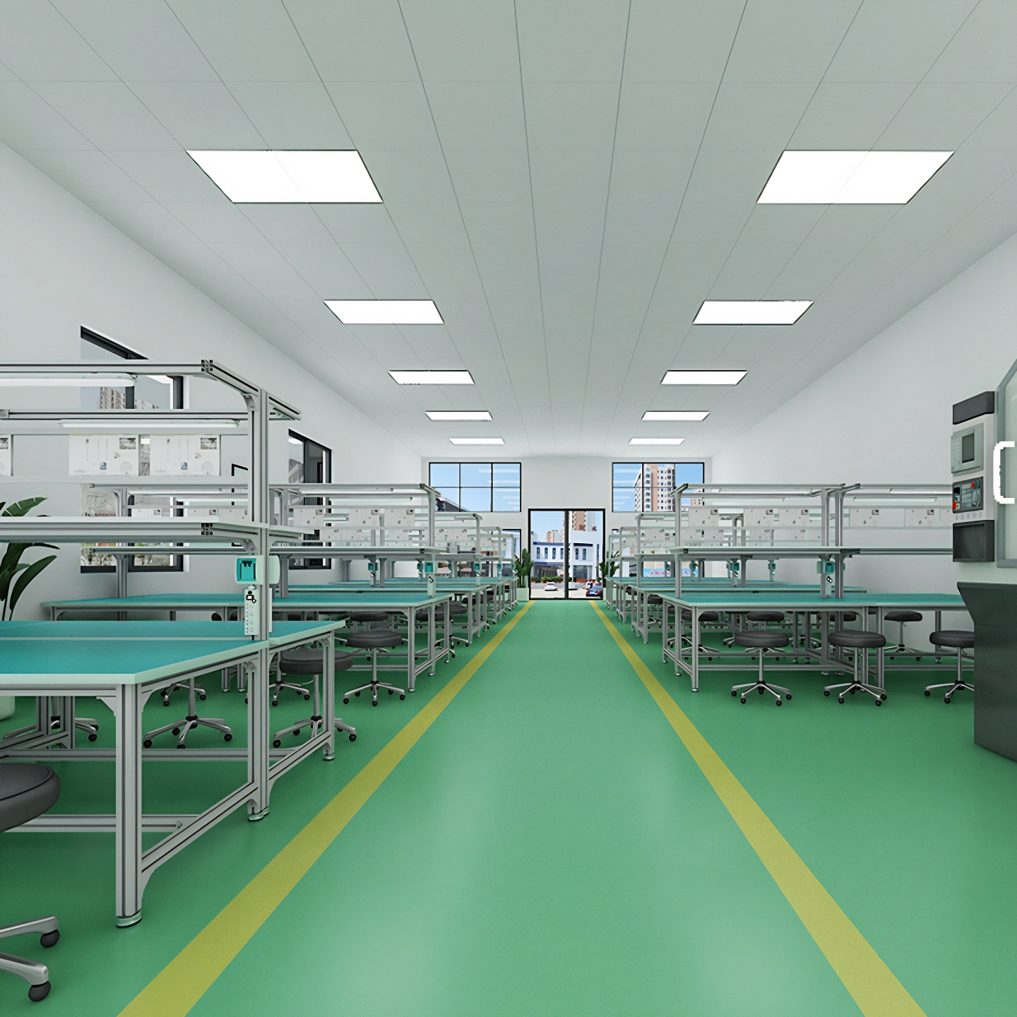 堇柏 防静电工作台 150cm 张高清大图