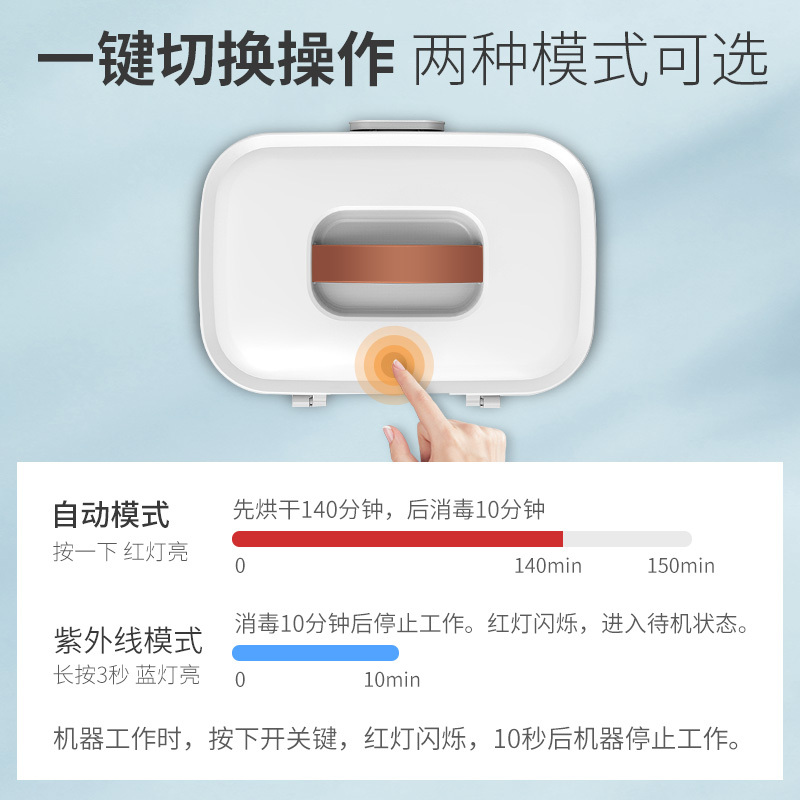海纳斯(HANASS)便携式干衣盒GX-01内衣内裤烘干消毒机杀菌紫外线家用小型便携干衣机小型宿舍