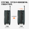 途帮(TobooG) 282PRO 简约商务拉杆箱 钛空灰 24寸