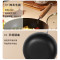 炊大皇(COOKER KING)圆嘟嘟精铁炒锅28cmYD28CG+炊大皇奶油夹心勺铲套装JX04TZ