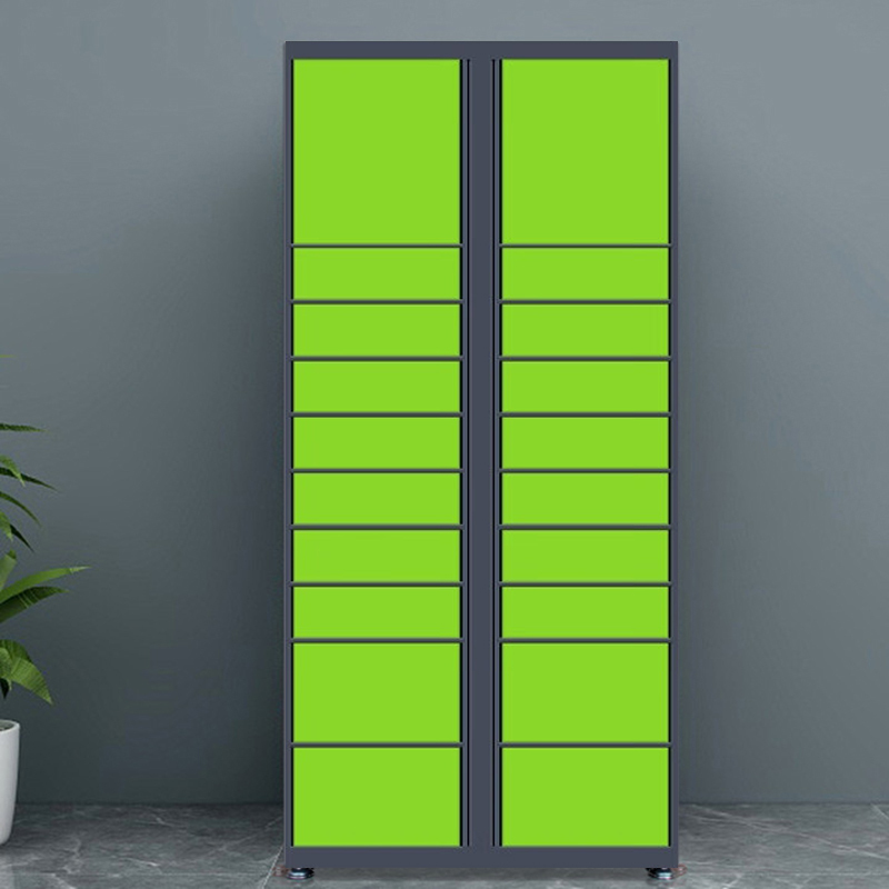 创世人 智能快递柜小区自提柜驿站共享柜 20门副柜高清大图