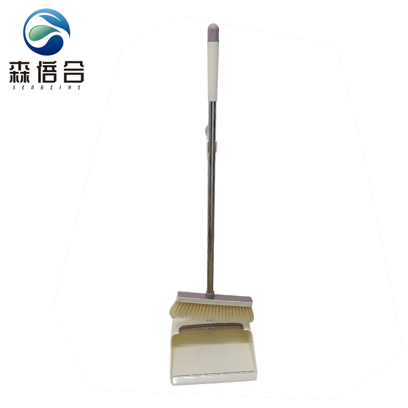 森倍合 可折叠塑料套撮加厚扫把簸箕套装 豪华款/套高清大图