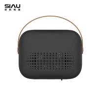 诗杭(SIAU)暖电暖风机小太阳电暖气暖器家用节能省电小型办公室桌面好物品风机--黑色
