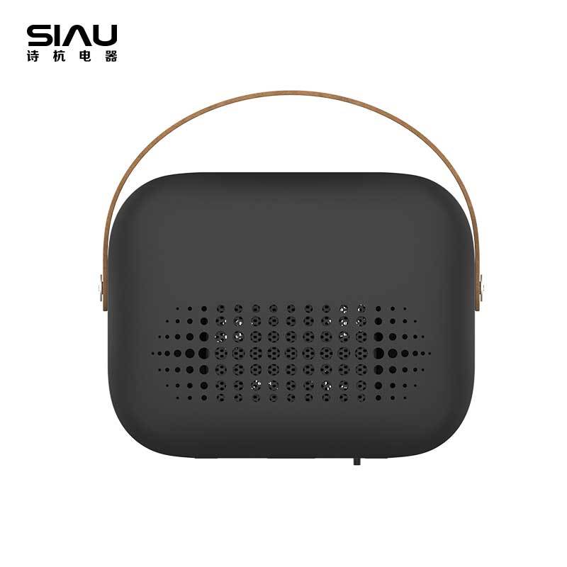 诗杭(SIAU)暖电暖风机小太阳电暖气暖器家用节能省电小型办公室桌面好物品风机--黑色