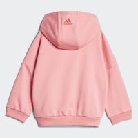 ADIDAS KIDS阿迪达斯儿童 女婴童长袖卫衣运动套装 婴童针织套服 DM4035