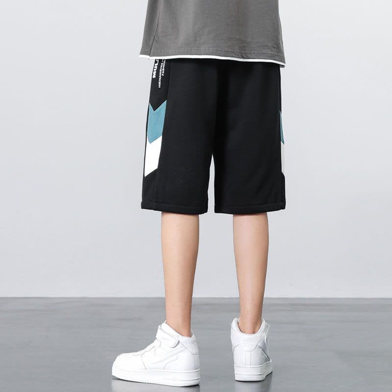 真维斯夏季新款盐系薄款休闲短裤男士潮流宽松透气沙滩裤五分中裤图片