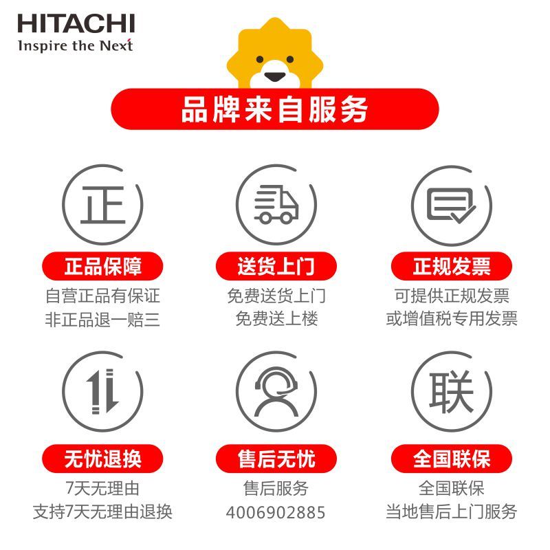 日立(HITACHI) 675升多门风冷变频冰箱铂金触媒真空休眠保鲜 电动抽屉 R-G690G1C(水晶白)日本原装进口高清大图