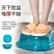 [买二送一]家用塑料大号洗脸盆子方形加厚洗菜盆洗衣盆洗脚盆子 随机混色 水晶小号加厚单个(送思高海绵)