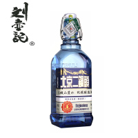 42度刘壶记北京二锅头酒小方瓶蓝瓶 清香型白酒 500毫升 纯粮酿造