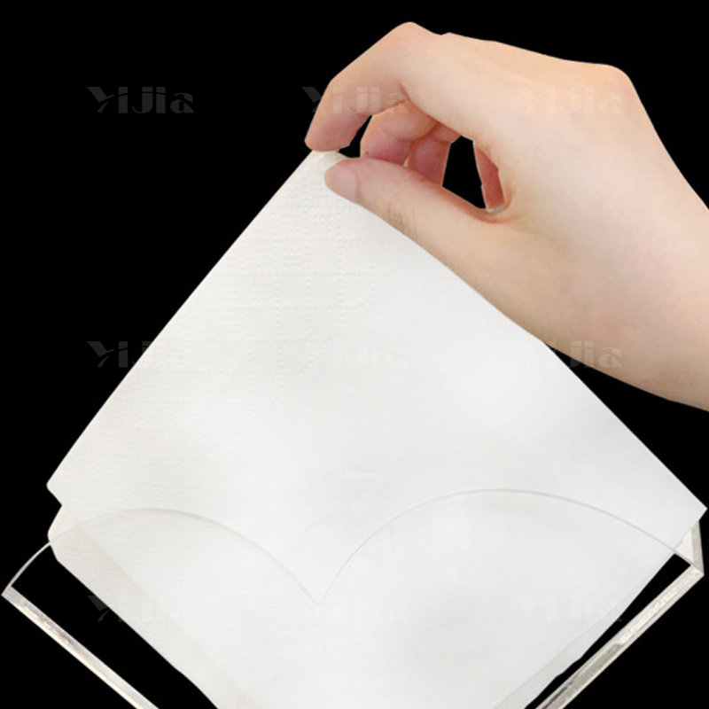 翌嘉YJ4123055 透明亚克力纸巾盒 170*50*139高清大图