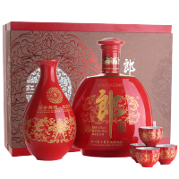 郎酒 53度 （15） 红花郎礼盒 600ml 酱香型 白酒 礼盒 酒界网