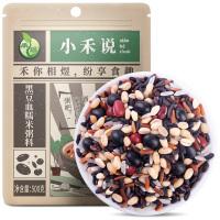 禾煜 小禾说黑豆血糯米粥料500g (黑米 红米 赤豆 五谷杂粮 粗粮 粥米伴侣 腊八粥料)