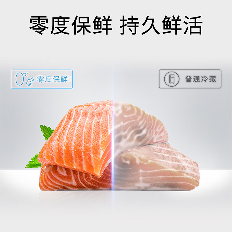 西门子(SIEMENS) 452升变频混冷十字双开门四开门家用冰箱大容量零度母乳分储银色KM46FA09TI
