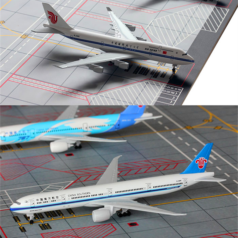 320四川 实心合金飞机模型仿真客机A380原型机南航波音747国航商飞C919