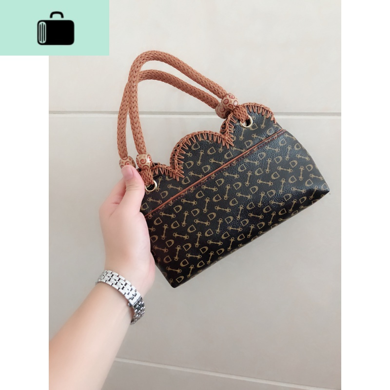 奶奶包中老年女包手提小拎包迷你小包妈妈包老婆婆包麻将包小手包new