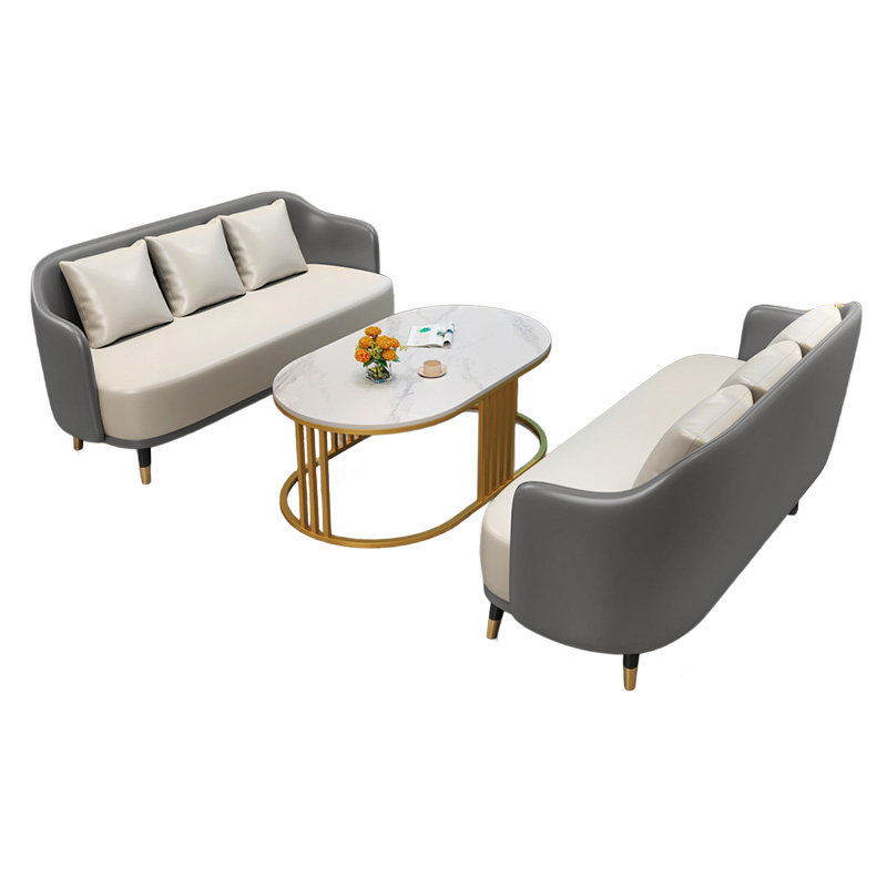 悦兴诚会客沙发170*62*75cm(3+3+茶几)套高清大图