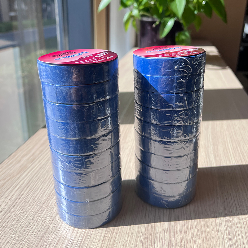 巧思唯 绝缘胶带 18mm*10m 10卷 蓝色 筒高清大图