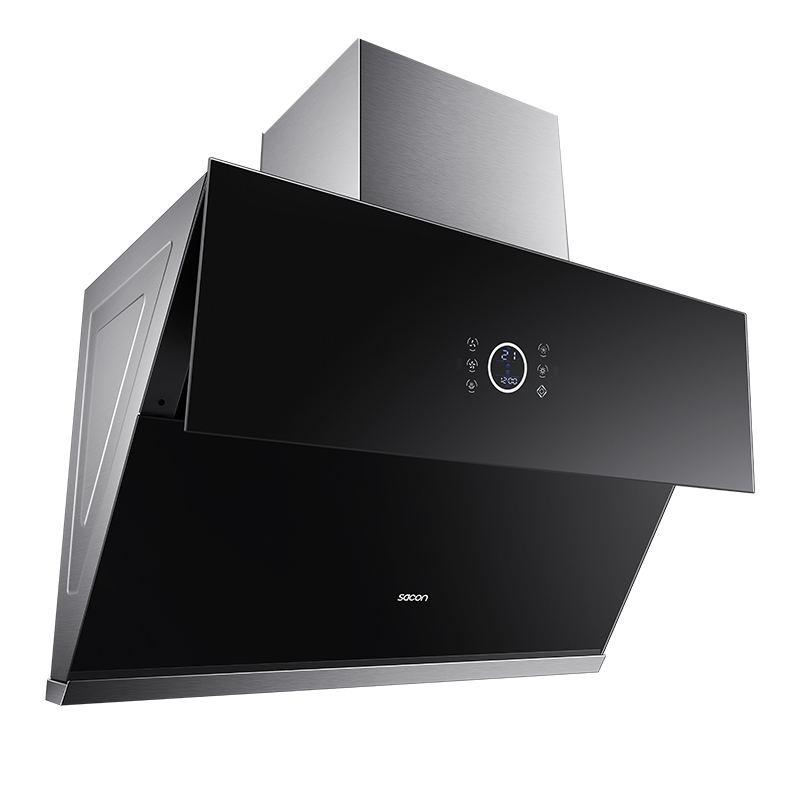 黑色帅康抽油烟机侧吸式排吸油姻机家用抽油机厨房大吸力自动清洗参数