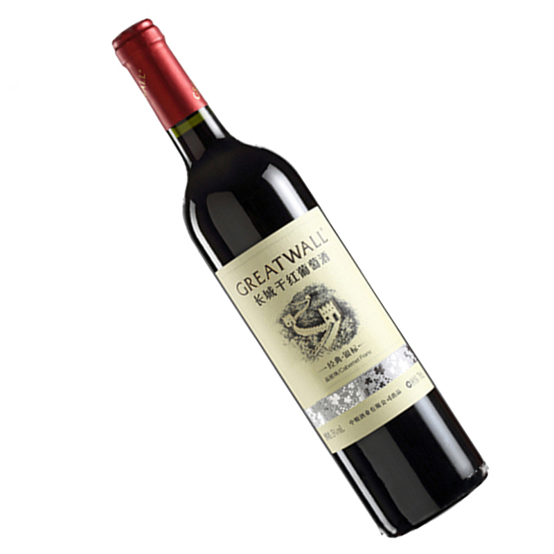 中粮长城干红葡萄酒华夏经典银标赤霞珠整箱750ml*6支红酒