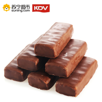 俄罗斯进口KDV紫皮糖180g/袋 结婚喜糖巧克力味坚果夹心酥糖硬糖 网红休闲零食品(糖果外裹含代可可脂)