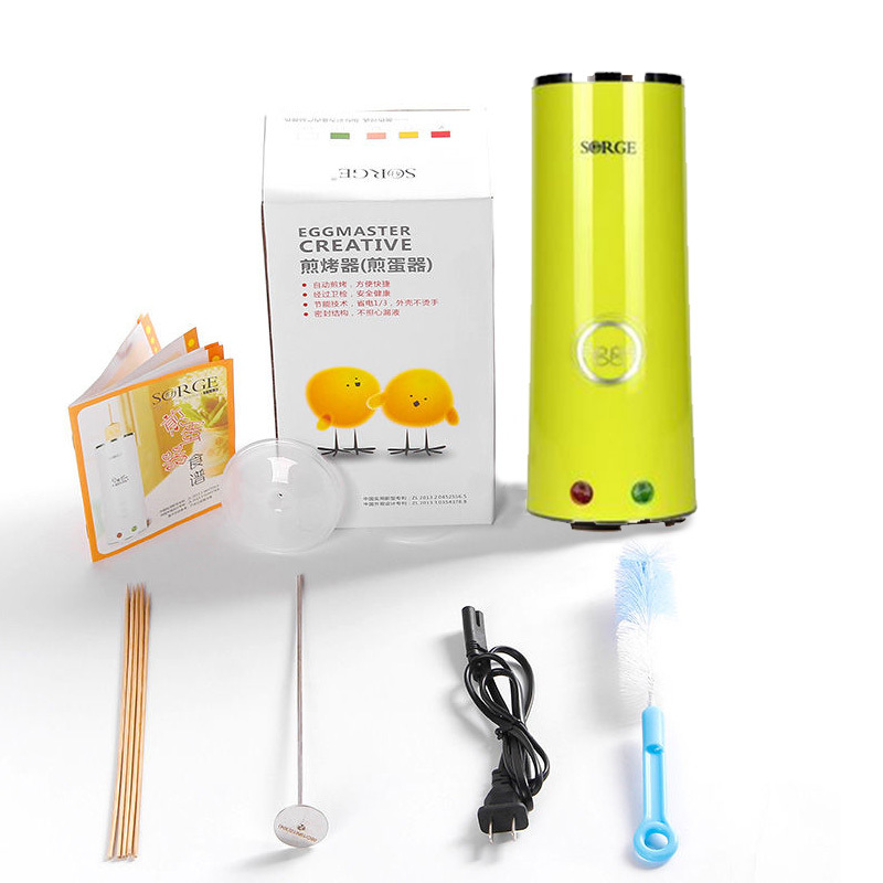 鸡蛋火腿蛋包肠机家用小型蛋烤肠机鸡蛋棒早餐机神器抖音 单筒绿色