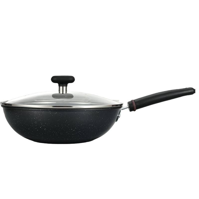 IBF艾博菲 北斗星麦饭石锅具 三件套 IBF-72027