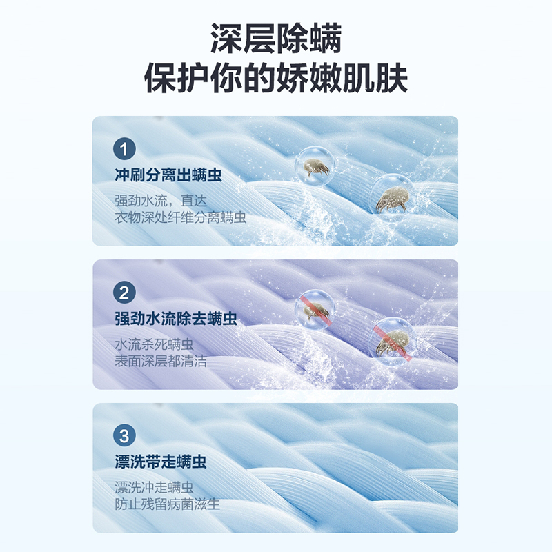 小天鹅(LittleSwan)10公斤 波轮洗衣机全自动 健康免清洗 品质电机 TB100V23H 新升级除螨洗