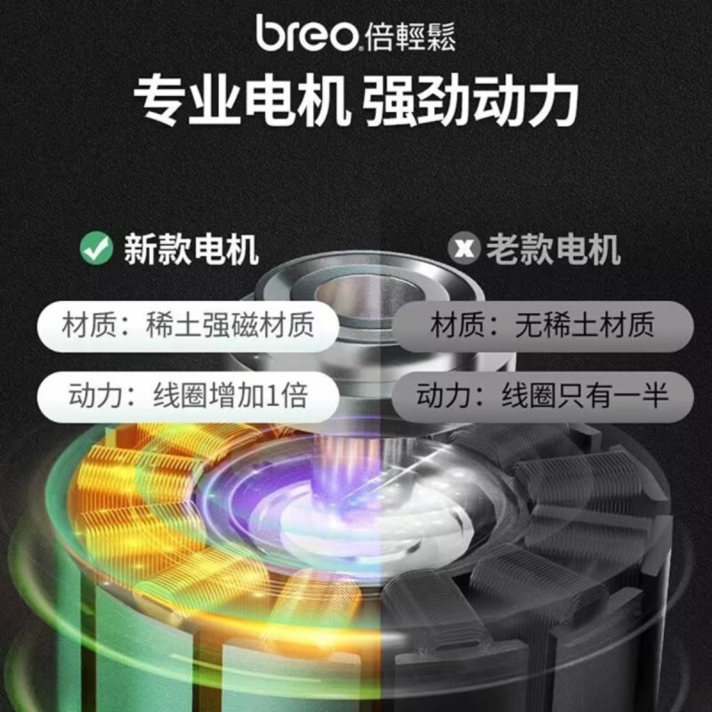 倍轻松 筋膜枪Sport-M0210 金属灰高清大图