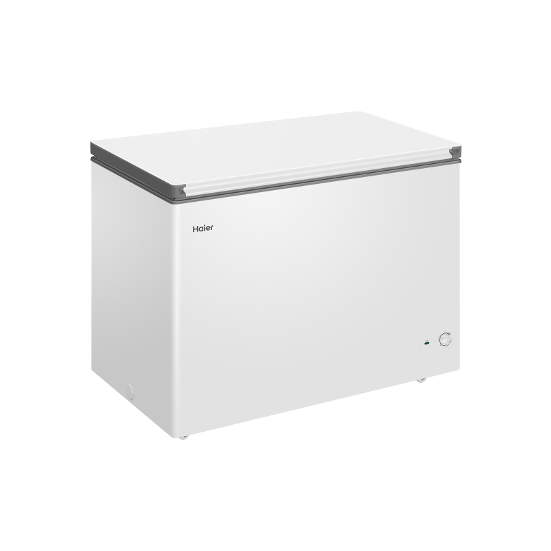 海尔(Haier)303升家用卧式冰柜 冷柜 小冰箱 大冷柜 减霜80% 断电保护 一级能效 303GHPDZ