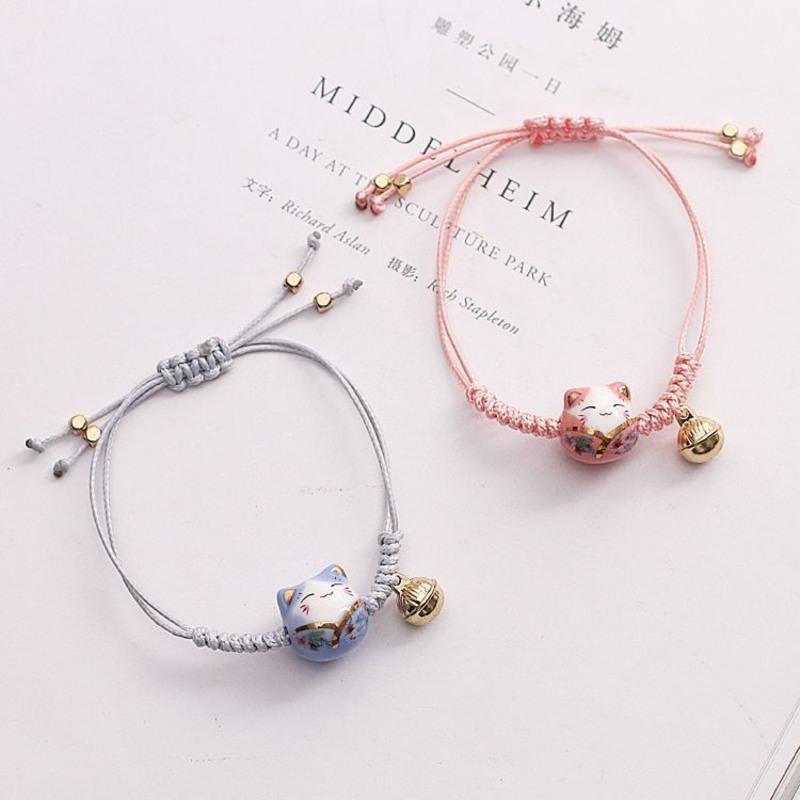 儿童手链女公主手环女手饰品仙女手镯女童可爱韩版小学生女生l红色