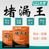 水迪 水不漏堵漏王快干水泥砂浆堵漏灵速凝型卫生间平房屋顶防水补漏材料楼顶裂缝 堵漏王1KG