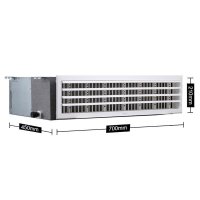 Midea美的中央空调3匹 一拖三 全直流变频多联机 MDVH-V80W/N1-311TR(E1)