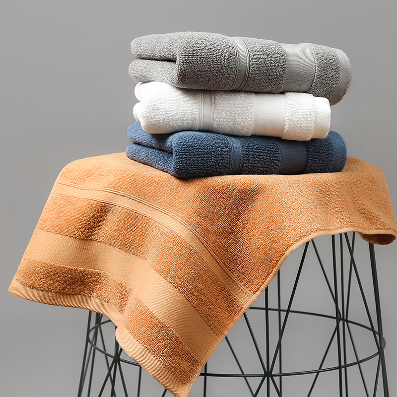 天山柔 34*74cm 100g 纯棉 毛巾 (计价单位:条) 月白灰高清大图