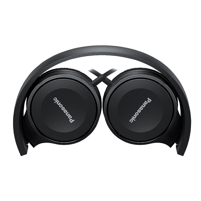 松下panasonicrphf100头戴可折叠式立体声耳机黑色有线耳机