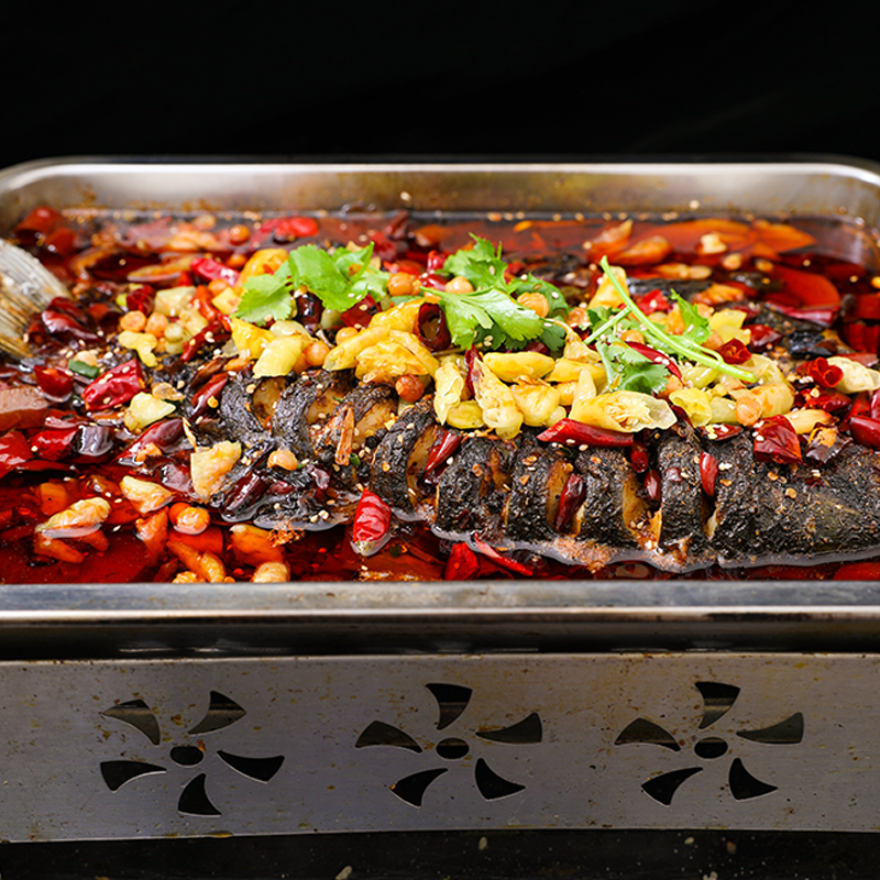 十吉重庆万州烤鱼调料200g正宗烤鱼秘制香辣调料烤鱼纸包鱼用料