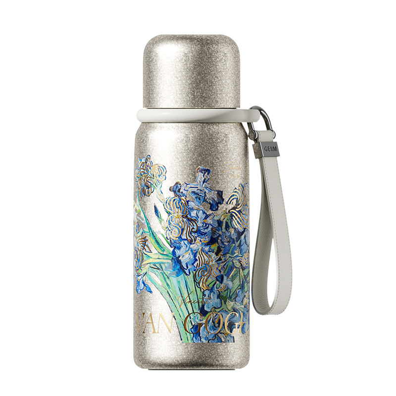 GERM格米THE MET致敬梵高系列迷你悦动钛杯鸢尾高清大图