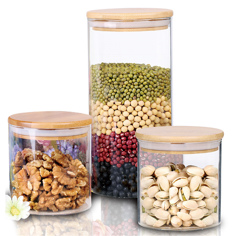 果兹(GUOZI) 花颜印象储物罐GZ-C01 单个价 透明