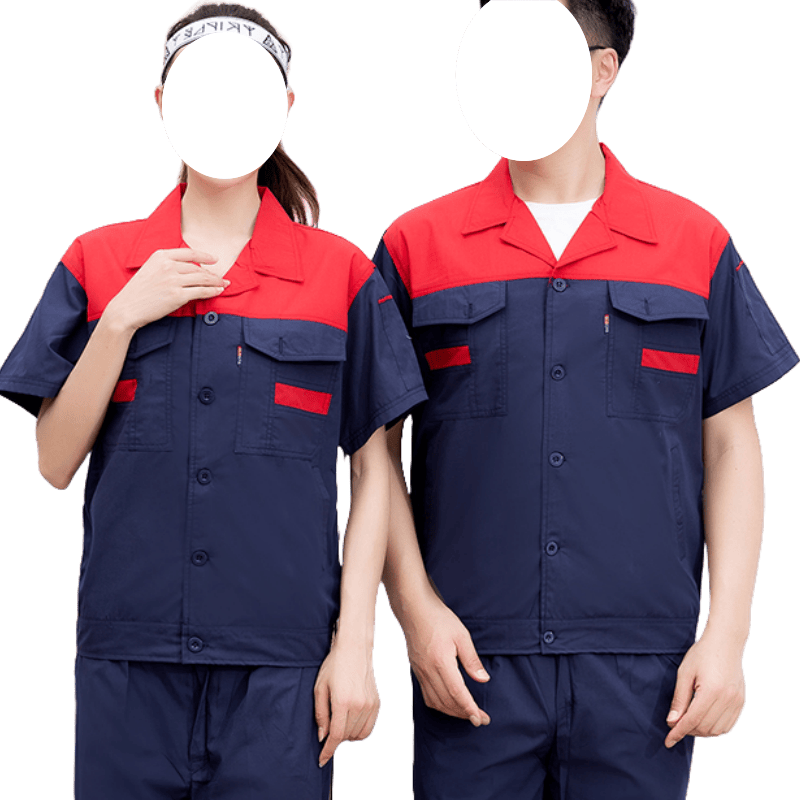 鑫木樽系扣工作服160-190码套高清大图