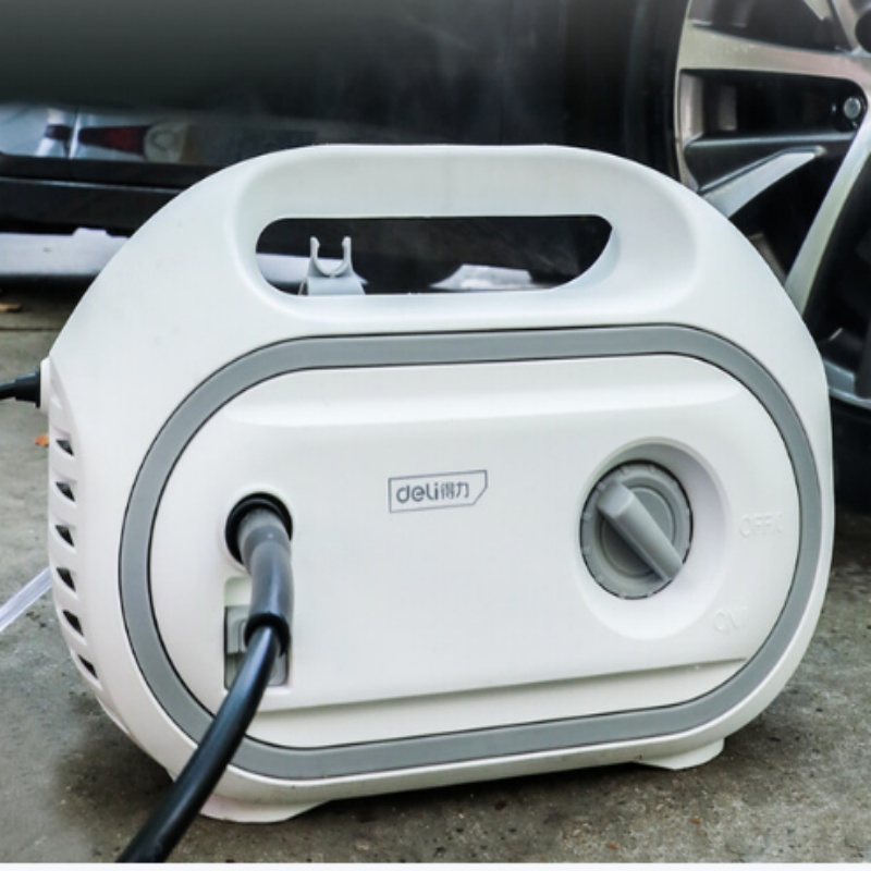 得力 DL882201 卧式交流清洗机洗车机1400W 货期1周高清大图