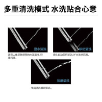 松下(Panasonic) 智能马桶 自动感应冲水无纸化速干 一体式即热多功能坐便器 CH2669WSC