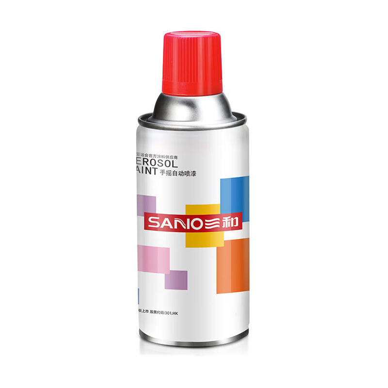 三和 普通自喷漆 手喷漆 350ml MY-NO.6橙红色 12支/件(单位:件)货期30天