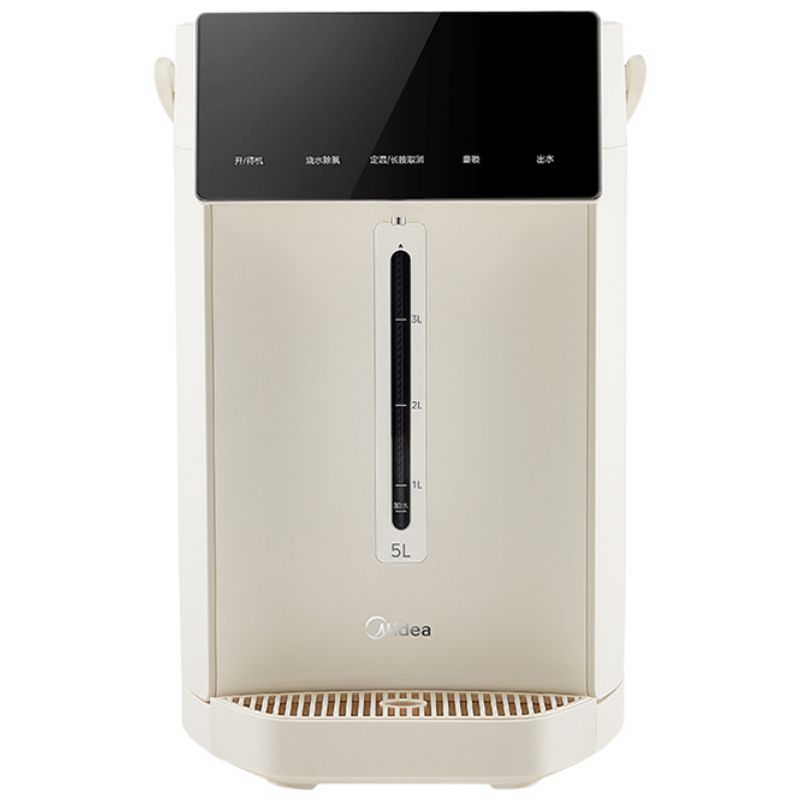 美的(Midea)电热水瓶5L电热水壶健康0塑料水路饮水机多段控温烧水壶速沸除氯可拆底座 MK-SP50E-30Wpro