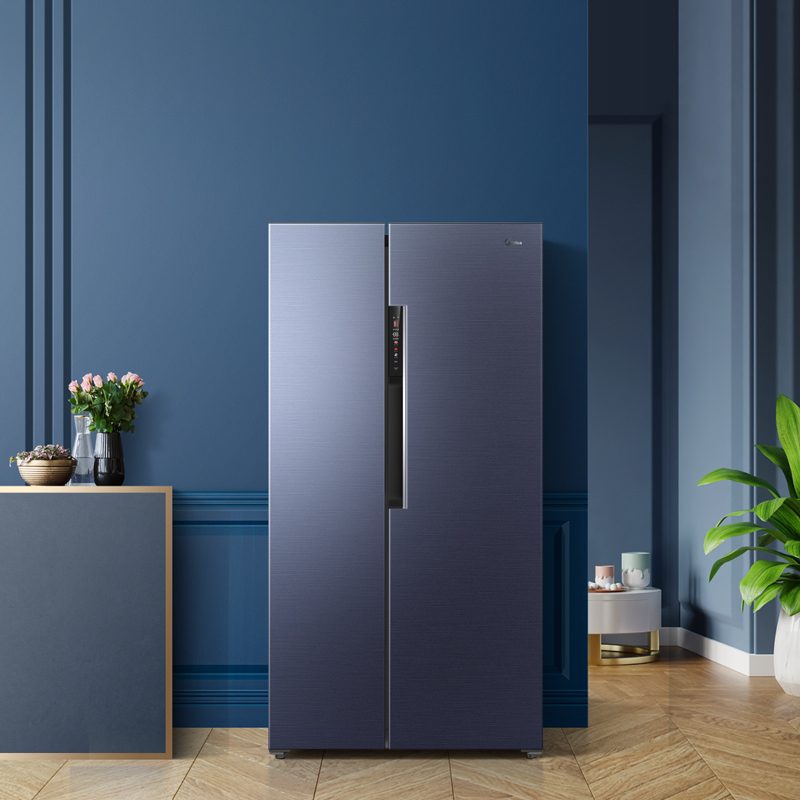 美的(Midea)650L对开门母婴冰箱高效变频低音节能风冷无霜智能WIFI家用大容量BCD-650WKPZM(E)