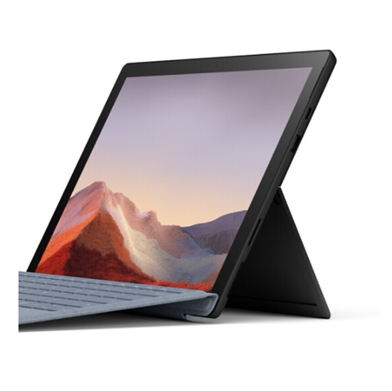 微软Surface Pro7+ 12.3英寸二合一平板笔记本电脑(i5 8G 128G 亮铂金 键盘盖 笔)