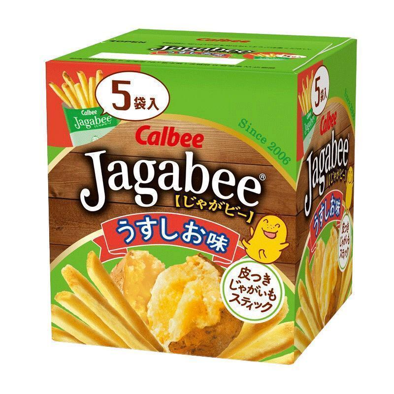 卡乐比 CALBEE 佳可比薯条三兄弟淡盐味80g 零食 网红薯条 日本进口