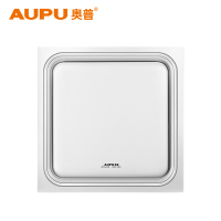 奥普(AUPU)换气扇浴霸旗舰店普通集成吊顶式系列BP16-25D卫生间厨房超薄嵌入式强劲排气换气排风扇